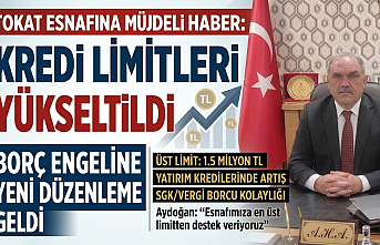Tokat Esnafı İçin Kredi Limitleri Yükseltildi: Borç Engeline Yeni Düzenleme