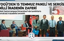 TOGÜ'de 15 Temmuz Anma Programı