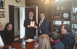 Ankara Kahveciler Odası’ndan Hüseyin Akın’a Teşekkür Plaketi