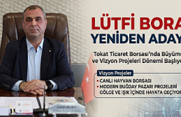 Tokat Ticaret Borsası Başkanı Lütfi Bora'dan...