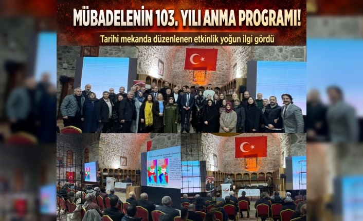 Mübadelenin 103. Yılında Tokat'ta Duygulu Anma: Yağıbasan Medresesi’nde Tarihe Yolculuk