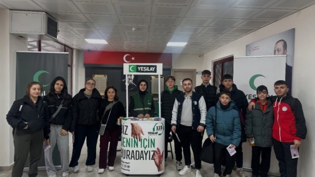 Tokat’ta Dev Şampiyonada Yeşilay’dan Anlamlı Bilgilendirme