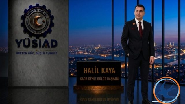 Halil Kaya, YÜSİAD Karadeniz Bölge Başkanı Oldu
