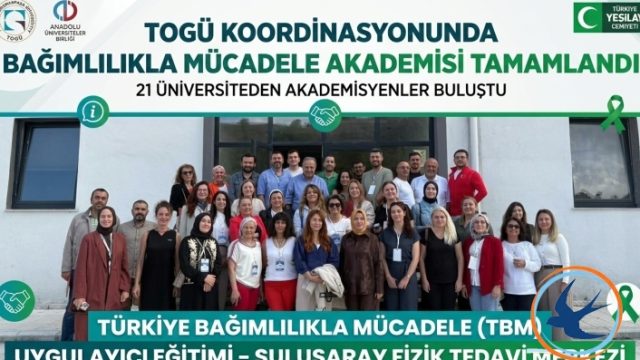 TOGÜ Koordinasyonunda Bağımlılıkla Mücadele Akademisi Tamamlandı