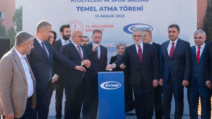 Ahmet Fikret Evyap Mesleki ve Teknik Anadolu Lisesi’nin temel atma töreni gerçekleştirildi